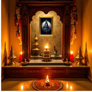Lord Shiva LED Photo Frame – Meditative Shivan Portrait Wall Frame for  for  Spiritual Decor for Office, Hall & Gifting by Blessing Lights